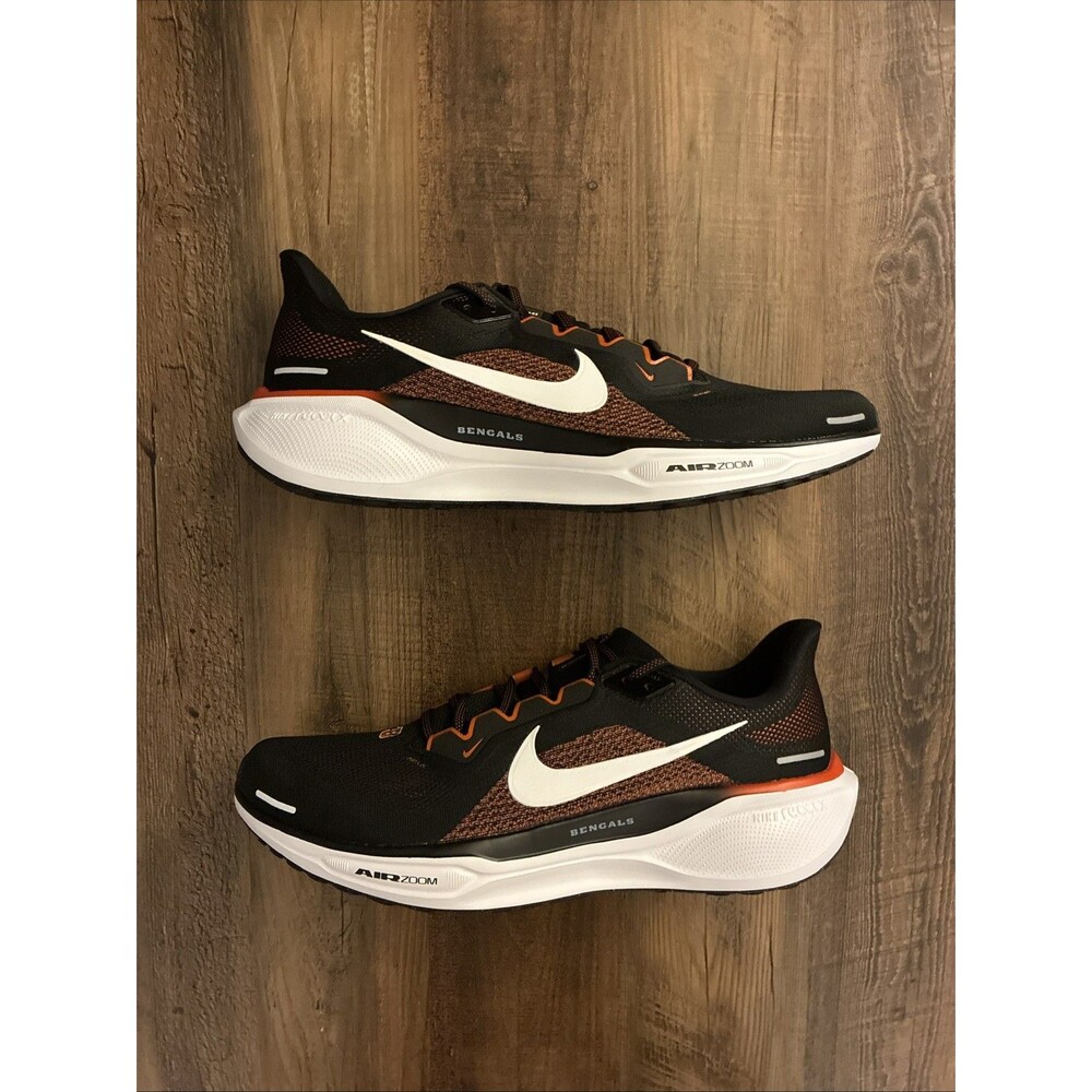 Nike Air Zoom Pegasus 41 Cincinnati Bengals Men Size 14 Shoes FZ50712-001